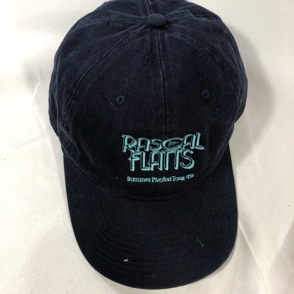 Rascal Flatts Summer Playlist Tour 2019 Adjustable Strapback Baseball Hat OSFM - Picture 6 of 13